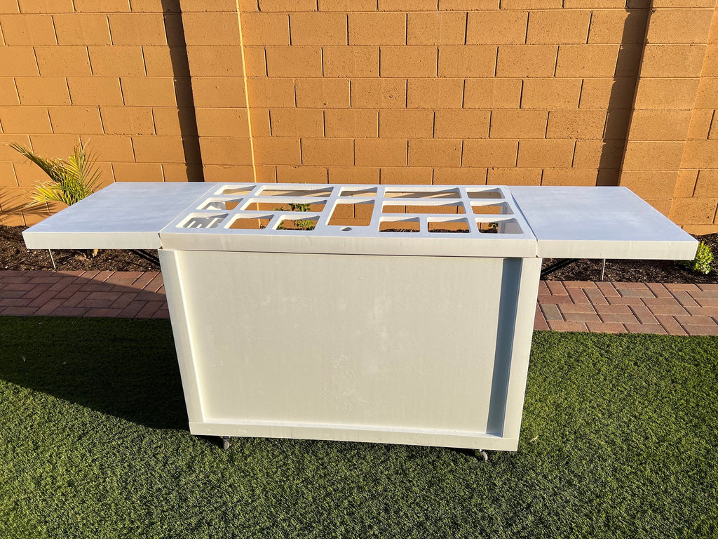 Wheeled Wonder: Portable Bar for Delicious Treats On-the-Go!