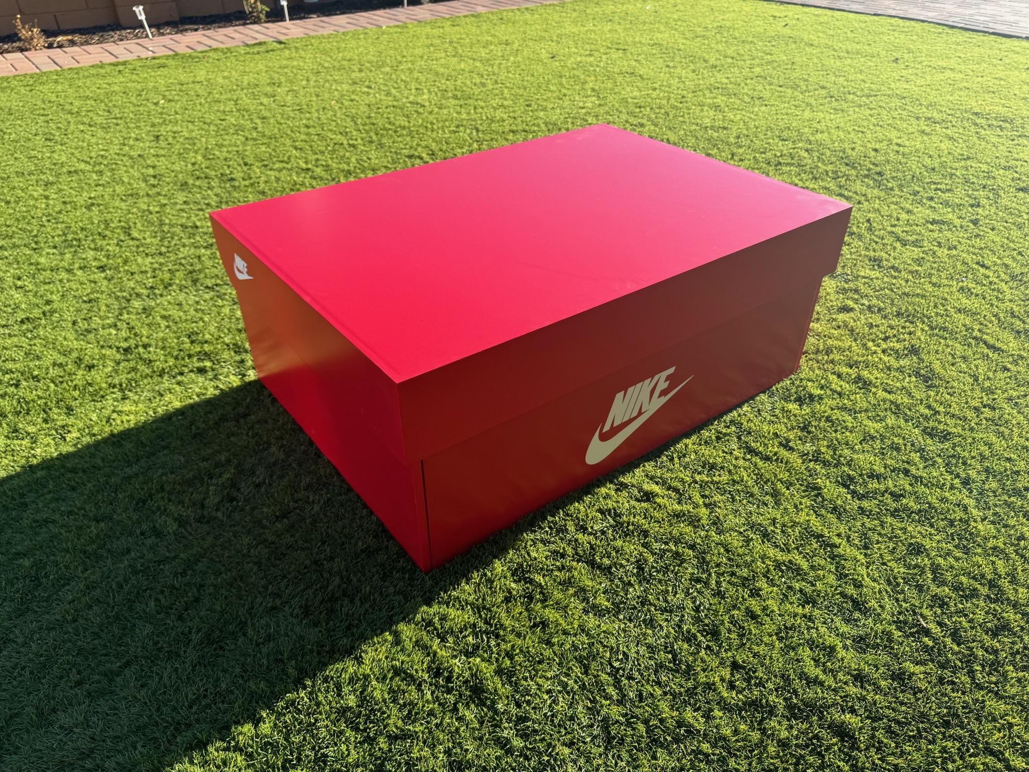Custom Kids Shoes Giant Shoe Box: Holds 20 Pairs (kids) - Made to Order!