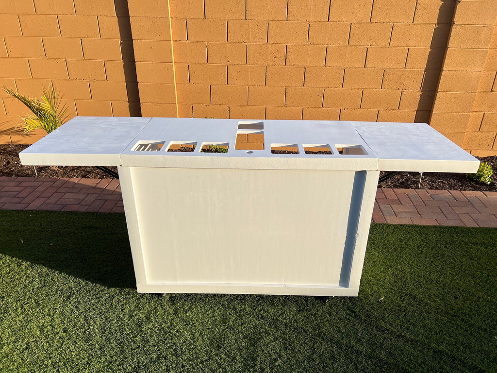 Wheeled Wonder: Portable Bar for Delicious Treats On-the-Go!
